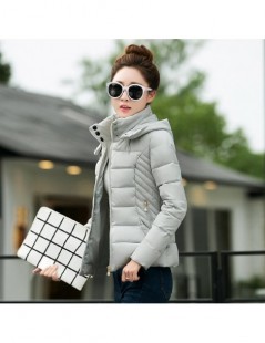 Parkas Fashion Short Cotton Padded Jacket Women Slim Students Women Winter Jacket Manteau Femme Hiver Hooded Casual Winter Co...