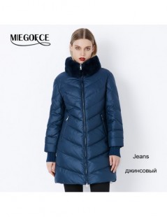 Trench 2019 Winter Women's Parka Collection Windproof Women's Thick Coat European Style Rabbit Fur Collar Women's Warm Jacket...