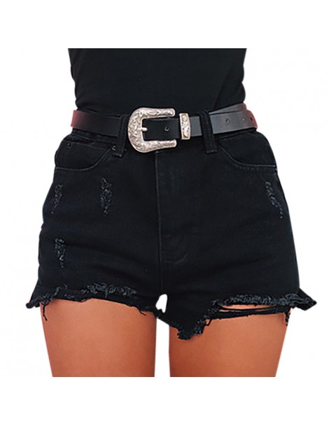 Shorts 2019 Fashion Women Summer High Waisted Denim Shorts Jeans Women Short New Femme Push Up Skinny Slim Solid Denim Shorts...