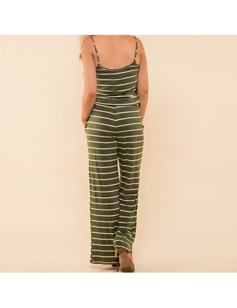 Jumpsuits S-3XL Plus Size Sundress Casual Spring Summer Jumpsuits Sexy Sleeveless Tight Waist Flower Print Loose Pants Women ...