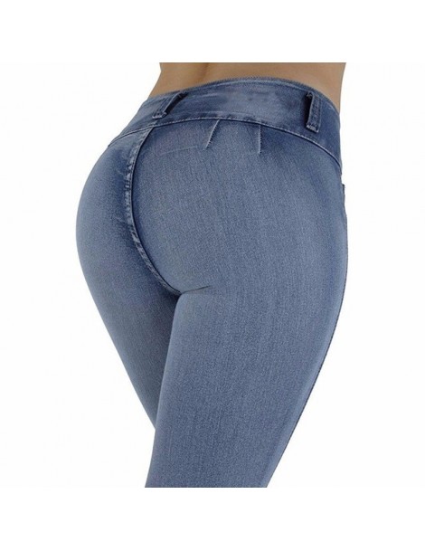 Jeans Women Jeans High Waist Skinny Butt Lifting Elastic Bodycon Pencil Sexy Push Up Hip Cotton Ladies Jeans Femme Denim Pant...