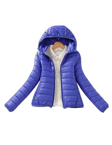 Jackets 2018 super warm winter parka jacket coat ladies women jacket Slim Short padded women - Rhodo - 4F3903824166-4 $12.53