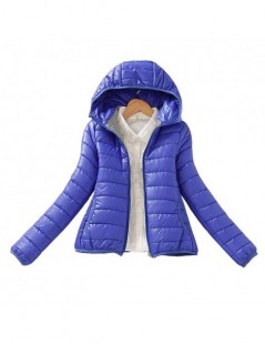 Jackets 2018 super warm winter parka jacket coat ladies women jacket Slim Short padded women - Rhodo - 4F3903824166-4 $12.53