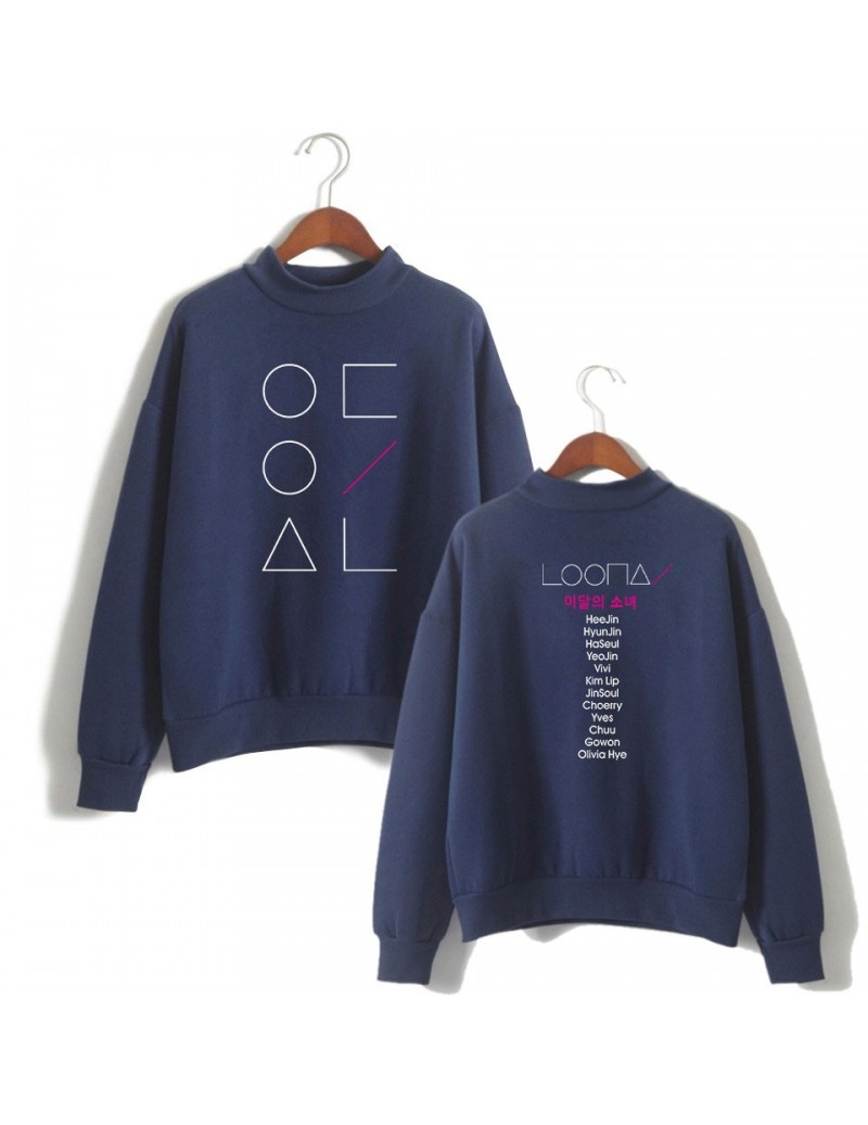 LOONA Cool Logo Turtleneck Sweatshirt Fashion Harajuku K-Pop Women/men ...