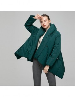 Parkas Women's Winter Jacket Fashion Cloak Winter Coat Women Parka Loose Plus Size Down Winter Coat Warm Jacket Overcoat - Gr...