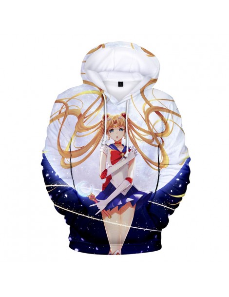 Hoodies & Sweatshirts Sailor Moon Hoodies Women 2019 Fashion Sweatshirts Long Sleeve Rainbow Hoodies 3D Female Tracksuits Spo...