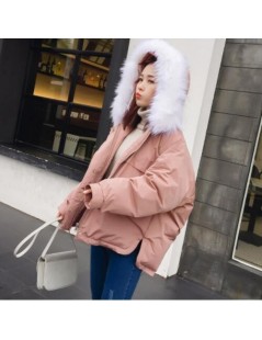 Parkas Korean winter coat women hooded short jacket female outerwear coats thick cotton jacket parka woman chaqueta mujer - w...