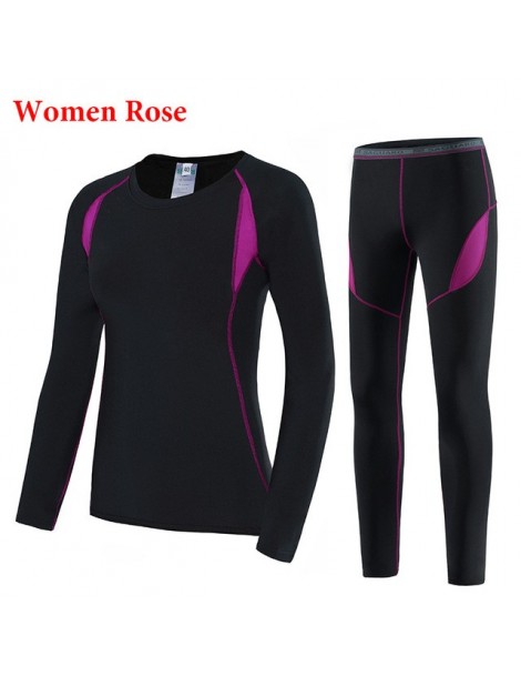 Women's Sets Thermal Winter Clothes Two Piece Set Women Hot-Dry Technology Surface Thermo Women Set Tops and Pants Sets Conju...