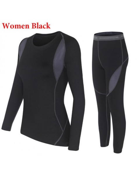 Women's Sets Thermal Winter Clothes Two Piece Set Women Hot-Dry Technology Surface Thermo Women Set Tops and Pants Sets Conju...