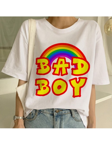 T-Shirts Rainbows T Shirt Cute Harajuku T Shirt Women Ullzang Rainbow Unicorn T-shirt Fashion Short Sleeve Tshirt Kawaii Top ...