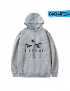 Hoodies & Sweatshirts Billie Eilish Printed Hoodies Sweatshirt Winter Fashion Hip Hop Streetwear Long Sleeve Pullover Hooded ...