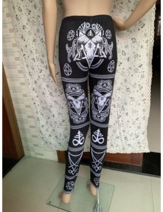 Leggings Rosetic Women Leggings Streetwear Gothic Print Pants Casual Leggings Push Up Sexy Plus Size 5XL Black Print Summer W...