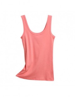 Tank Tops Summer Slim Render Short Top Sexy Women Sleeveless Tank Tops Solid Vest Women Black White Pink T Shirt - YG - 4D397...