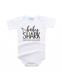 T-Shirts Papa Baby Mama Shark T-Shirt Matching Family Mom Dad Letter Print Women Top Short Sleeve Tee T Shirt Plus Size Drop ...