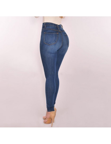 Jeans Fashion Women High Waisted Skinny Denim Summer Jeans Stretch Slim Pants Calf Length Jeans Pencil Pants outdoor jeans m8...