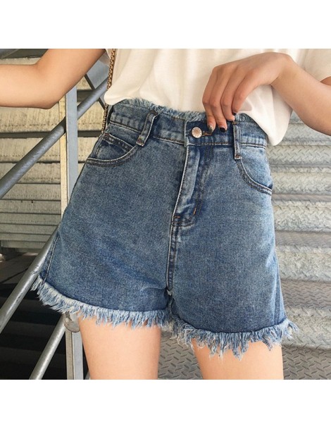 Shorts Shorts Women Female Summer 2019 New Chic High-waist Korean Version Loose Student Retro A-shaped Womens Trendy Zipper A...