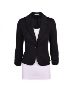 Blazers New Women Blazer Spring Slim Top Elegant Single Button Short Design Big Size Blazer Suit Female Suit & Women Work Wea...