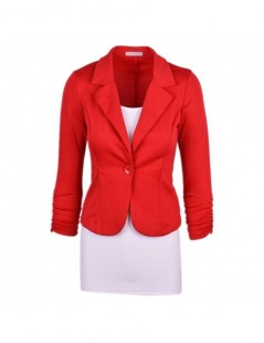 Blazers New Women Blazer Spring Slim Top Elegant Single Button Short Design Big Size Blazer Suit Female Suit & Women Work Wea...