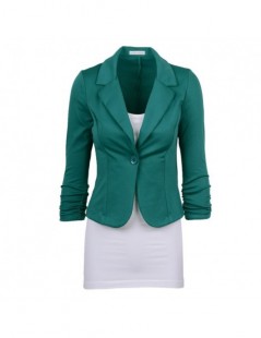 Blazers New Women Blazer Spring Slim Top Elegant Single Button Short Design Big Size Blazer Suit Female Suit & Women Work Wea...