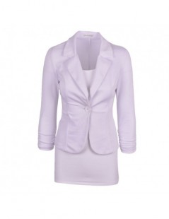 Blazers New Women Blazer Spring Slim Top Elegant Single Button Short Design Big Size Blazer Suit Female Suit & Women Work Wea...