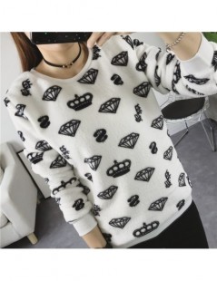 Hoodies & Sweatshirts 2019 New Women's Cute Print Hoodie Winter Long Sleeve Casual Sweatshirt Moleton Women's Oversized Cloth...