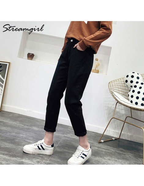 Jeans Denim Pants Capris Harem Jeans Women 2019 High Waist Jean Female Denim Pant Khaki Ladies Jeans Loose Pink Harem Pants W...