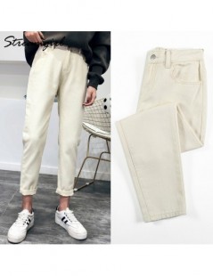 Jeans Denim Pants Capris Harem Jeans Women 2019 High Waist Jean Female Denim Pant Khaki Ladies Jeans Loose Pink Harem Pants W...