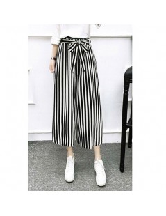 Pants & Capris Womens Wide Leg High Waist Casual Summer Thin Pants Loose Culottes Trousers FDC99 - D - 4N4154076952-4 $6.80