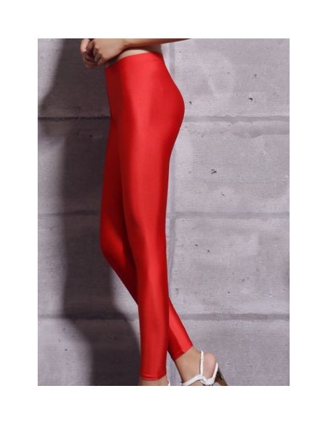 Lady Slim Leggings Fashion New Style Hot Shine Legging Girl Black Leggings  Summer Autumn Fitness Pant