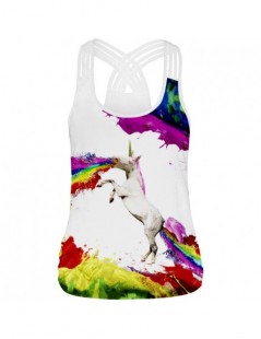 Tank Tops Tank Top Women Sleeveless Skull 3d Printed Tees Satin Top Fitness Casual Workout Tops Sexy Breathable Summer Vest B...