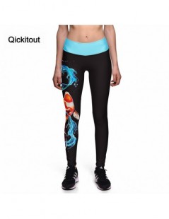 Leggings Leggings 2016 New Legging Blue Water Dragon Videos High Waist 3D Print Women Pants Ropa Mujer Plus size - 4F37603080...