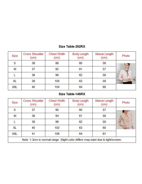 Blouses & Shirts Women Blouses Autumn Tops Office Ladies Chiffon Blouse Long Sleeve Bow Slim White Shirt Bodycon Work Shirts ...