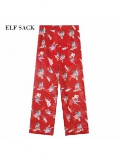 Pants & Capris European Floral Casual Wide Leg Long Harem Pants Mid Waist Loose Elastic Waist Palazzo Trousers New Beach Pant...