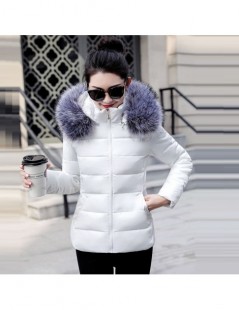 Parkas Winter Jacket Women New 2019 Winter Warm Down Jacket female White Parkas Artificial Fur Collar Big Size 5XL Women Wint...