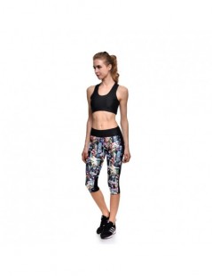 Pants & Capris New Summer Style Fashion Cartoon Pattern Printed Fitness Women Push Up Leggings Sportswear Workout High Waist ...