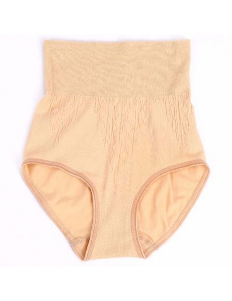 Shorts Womens High Waist Body Shaper Brief Underwear Tummy Control Panties Shapewear Slimming Knickers - Beige - 4T3993090217...