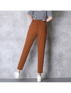 Pants & Capris Hot Sale Harem Pants Women 2019 Summer Autumn Pants Casual OL Pants Elastic High Waist Slim Work Pants Plus Si...