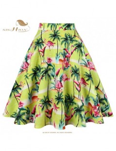 Skirts Skirts Womens Plus Size Women Black Skirt VD0020 Tutu Skirt Women Toucan Palm Floral School jupe femme High Waist Skir...