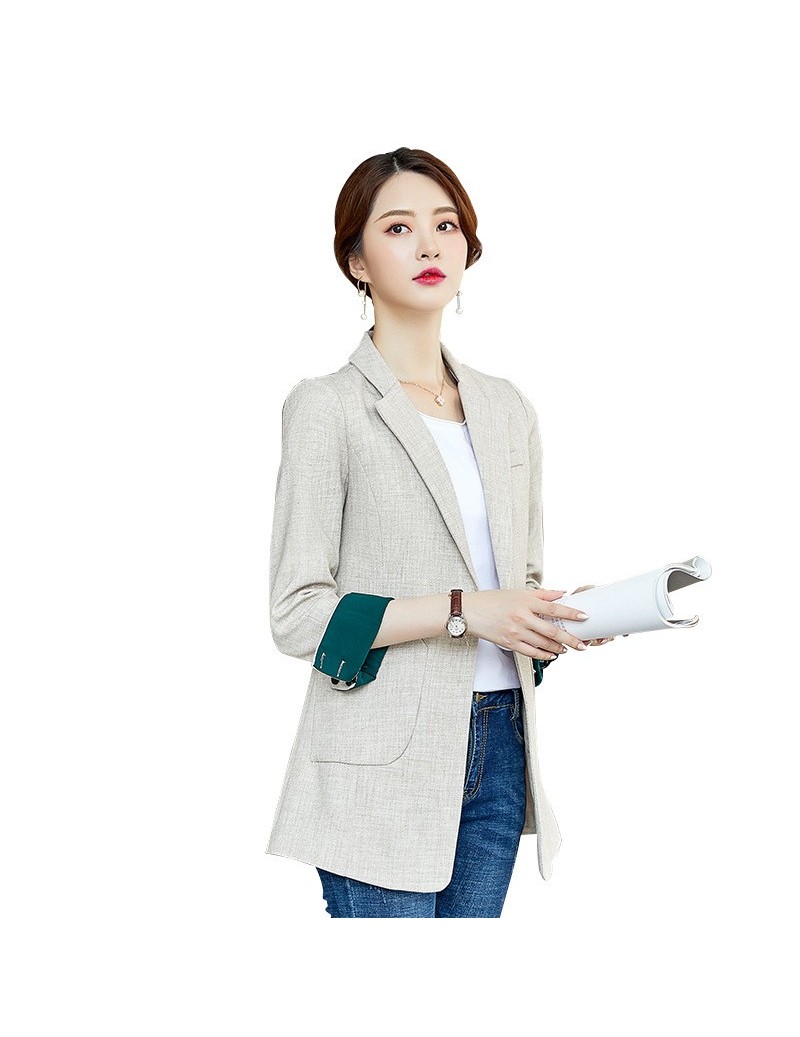 Korean Fashion Blazer Women Outerwear Autumn Women's Blazers Black ...