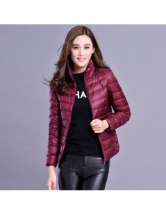 Jackets Plus size 4XL 5XL ultra light down Cotton jacket women 2019 Fashion streetwear baseball jacket winter casual Windproo...