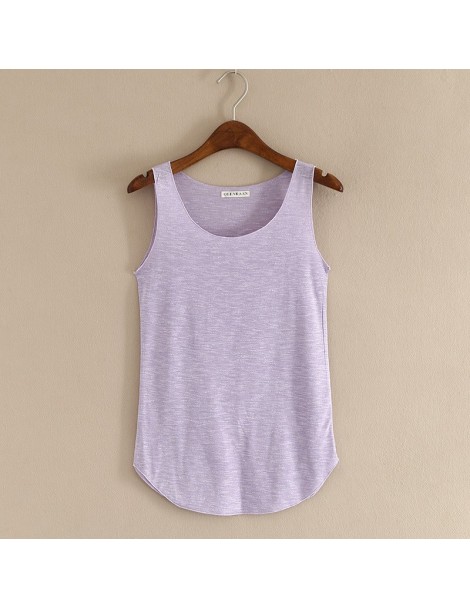 Tank Tops Spring Summer New Fitness Tank Tops Women Sleeveless Round Neck Loose T Shirt Ladies Vest Singlets Slim T-shirts Wo...