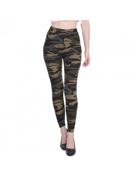 Pants & Capris Fashion Spring Autumn Women Leggings Elastic High Waist Camouflage Printing Trousers Slimming Casual Pants NGD...