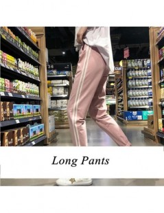 Pants & Capris Cotton Harem Pants Woman Side Striped 2018 Summer Fashion Casual Ankle-Length Women's Tracksuits Trousers Loos...