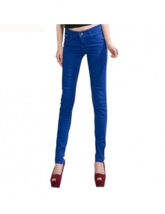 Pants & Capris Women's Pants Women Candy Color Pencil Pants Trousers Women Jeans Ladies Elastic Stretch Skinny Pants Plus Siz...