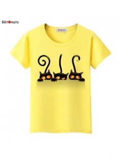 T-Shirts Hot sale summer naughty black cat 3D T shirt women lovely cartoon tshirt Good quality original brand shirts casual t...