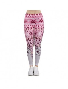 Leggings New arrival Women Legging Ethnic Alpacas Printing Leggins Slim High Elasticity Legins Fitness Leggings Female Pants ...