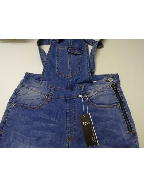 Jeans Denim Overalls Woman 2018 Jean Jumper Female Denim Jumpsuit Sexy Suspenders Pants Women Trousers High Waist Ripped Jean...