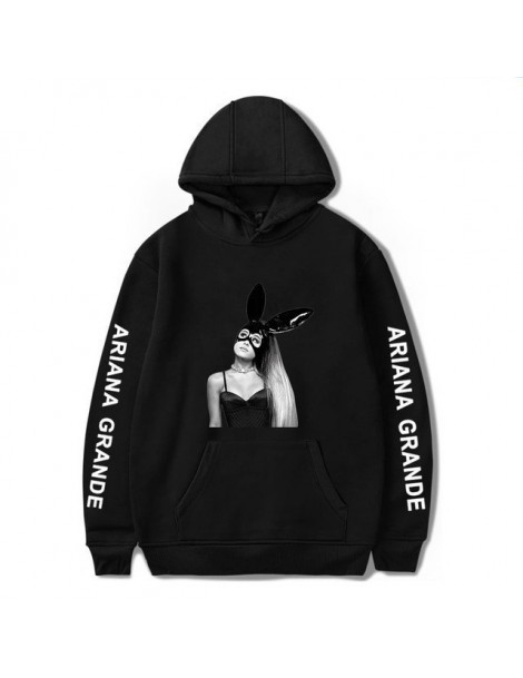 Hoodies & Sweatshirts Kpop White Girl Hoodie Spring New Ariana Grande Sweatshirt Famous Singer Dangerous Woman Tour Hip Hop H...