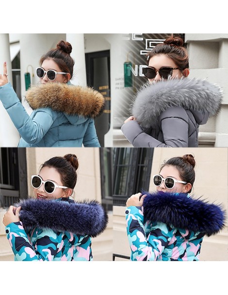 Parkas Winter Jacket Women Parkas for Coat Fashion Female Down Jacket With a Hood Large Faux Fur Collar Coat 2019 Autumn high...