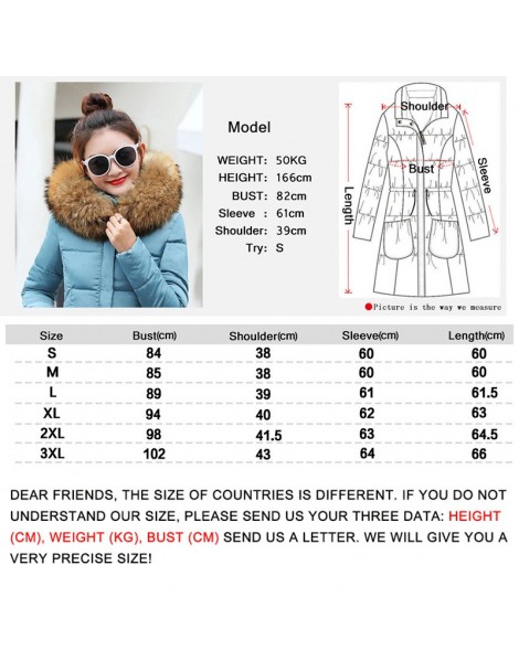 Parkas Winter Jacket Women Parkas for Coat Fashion Female Down Jacket With a Hood Large Faux Fur Collar Coat 2019 Autumn high...